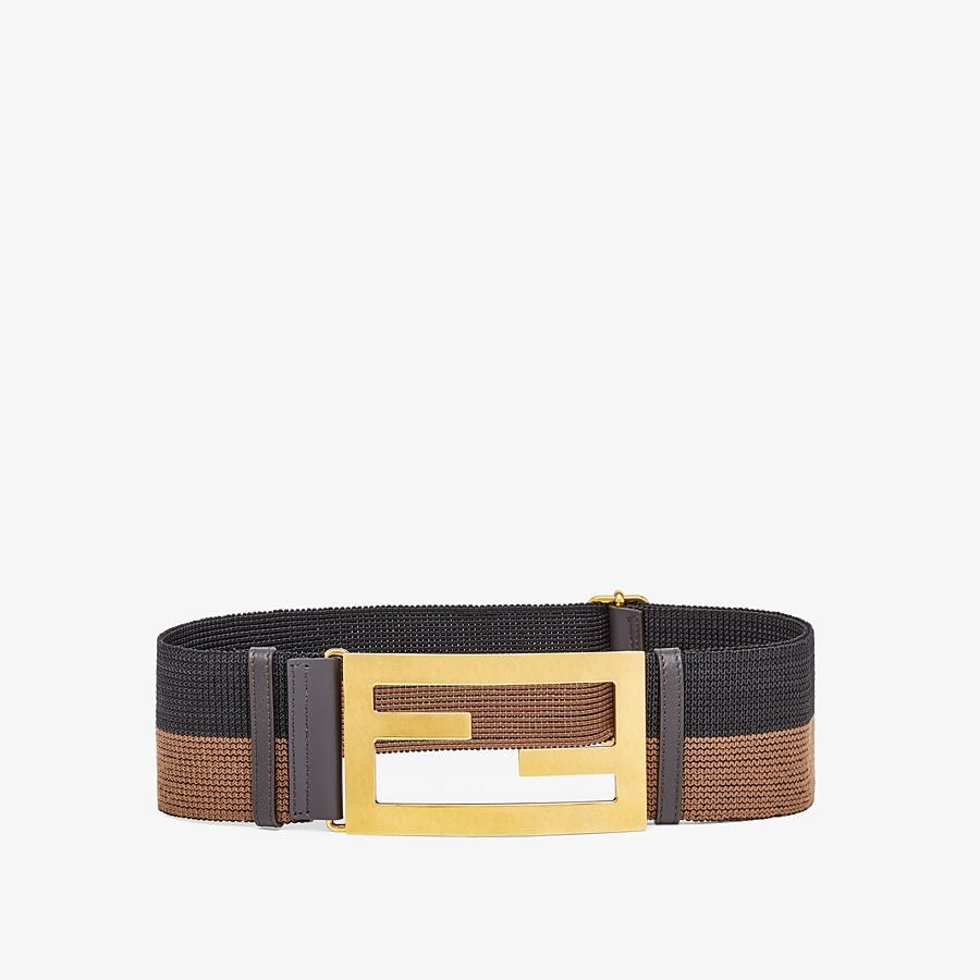 Fendi Brown Ribbon Belt