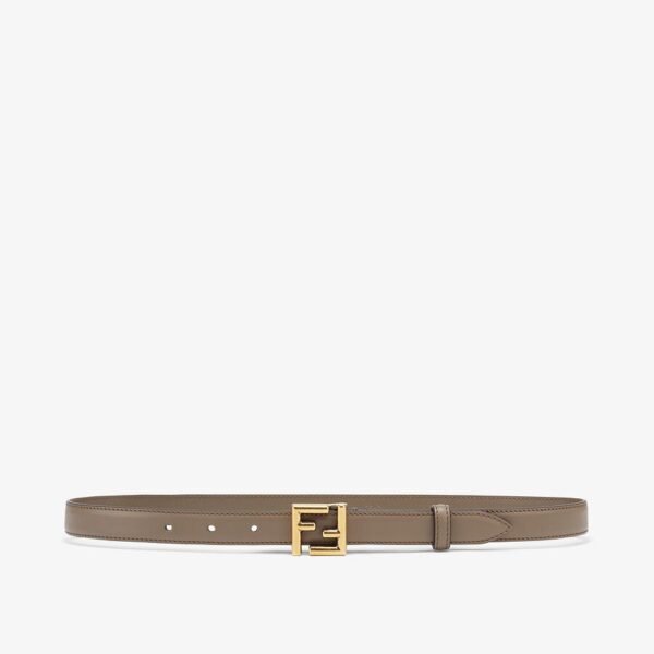 Fendi Brown Leather Belt