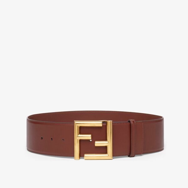Fendi Black Leather Belt