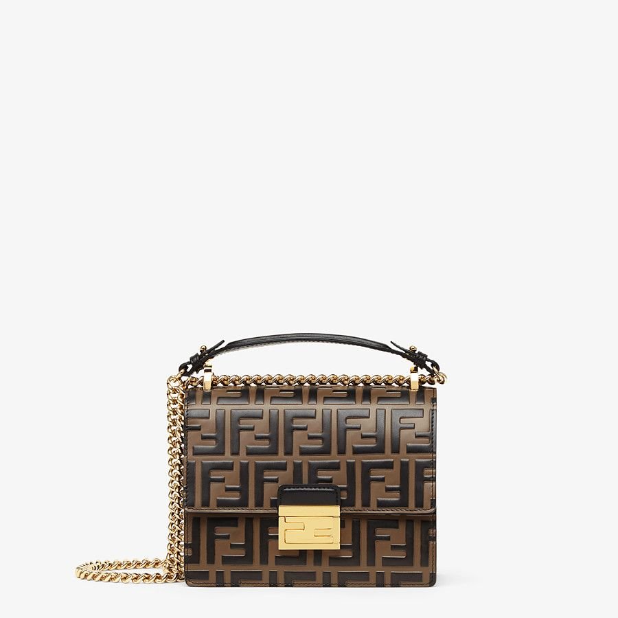 Fendi Brown Leather Mini-bag