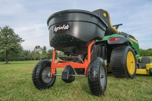 Agri-Fab 45-0543 Tow-Behind 100 lb Lawn & Garden Spiker Seeder Spreader