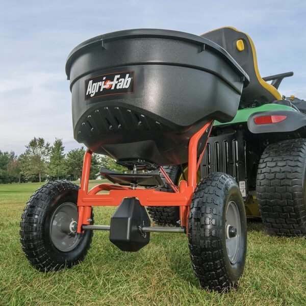 Agri-Fab 45-0543 Tow-Behind 100 lb Lawn & Garden Spiker Seeder Spreader