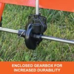 Agri-Fab 45-0543 Tow-Behind 100 lb Lawn & Garden Spiker Seeder Spreader