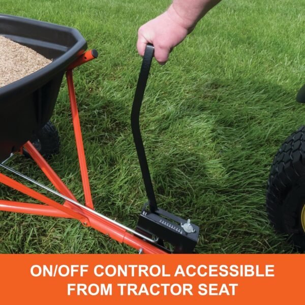 Agri-Fab 45-0543 Tow-Behind 100 lb Lawn & Garden Spiker Seeder Spreader