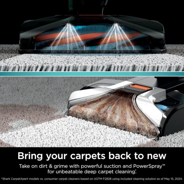 Shark CarpetXpert Carpet & Upholstery Cleaner with StainStriker, EX201