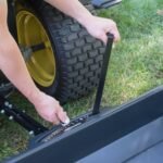 Agri-Fab 45-0543 Tow-Behind 100 lb Lawn & Garden Spiker Seeder Spreader