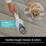 Shark CarpetXpert Carpet & Upholstery Cleaner with StainStriker, EX201