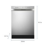 Midea 24 in Built-In Dishwasher with Extended Dry, 52 dBA