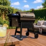 Z GRILLS Backyard Warrior 697 sq.in 8-in-1 Wood Pellet Grill Smoker with PID V3.0 Technology, LCD Screen, Meat Probes and Rain Cover