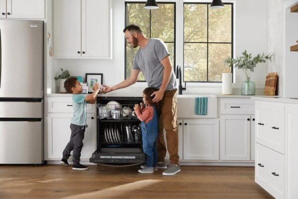 Frigidaire GDPH4515AF 24″ Built-In Dishwasher, Energy Star Certified, Top Control, Stainless Steel