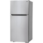 LG 20 cu. ft. 30 Inch Wide Top Freezer Refrigerator - Stainless Steel