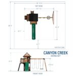 Canyon Creek Swing Set