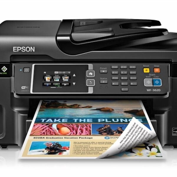 Epson Workforce WF-3620 Color Inkjet All-in-One Printer