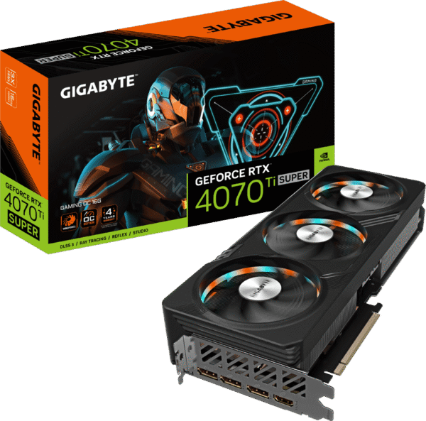 Gigabyte GeForce RTX 4070 Ti Super Gaming OC HDMI 3xDP 16GB