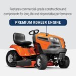 Husqvarna YTH24K54 54″ Lawn Tractor 24hp V-Twin Kohler Engine 960450079