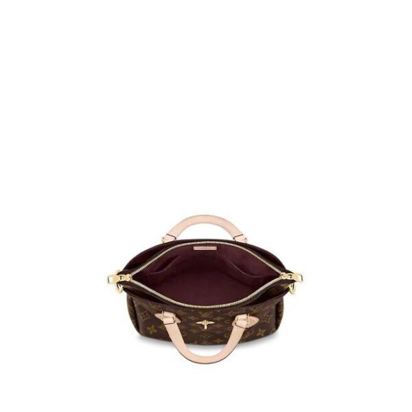 Louis Vuitton FLOWER ZIPPED TOTE PM Beige