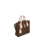 Louis Vuitton FLOWER ZIPPED TOTE PM Beige