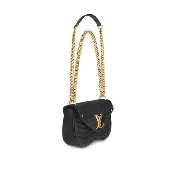 Louis Vuitton NEW WAVE CHAIN BAG MM BLACK