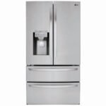 LG 28 Cu. ft. Smart Wi-Fi Enabled French Door Refrigerator, Stainless Steel (LMXS28626S)