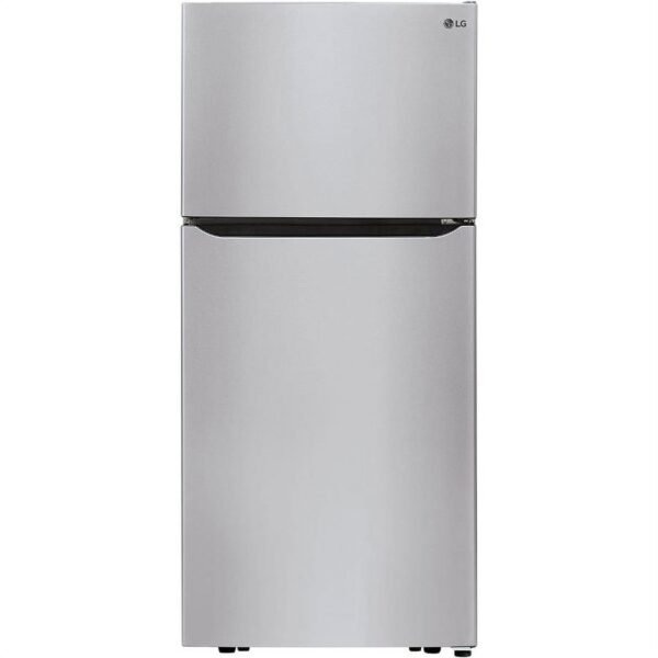 LG 20 cu. ft. 30 Inch Wide Top Freezer Refrigerator - Stainless Steel