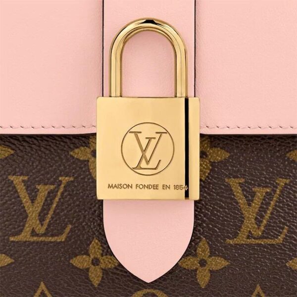 Louis Vuitton LOCKY BB Rose Poudré Pink