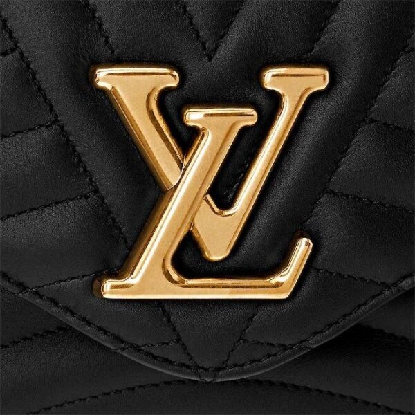 Louis Vuitton NEW WAVE CHAIN BAG MM BLACK