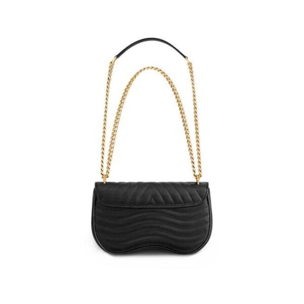 Louis Vuitton NEW WAVE CHAIN BAG MM BLACK