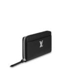 Louis Vuitton LOCKME ZIPPY WALLET BLACK