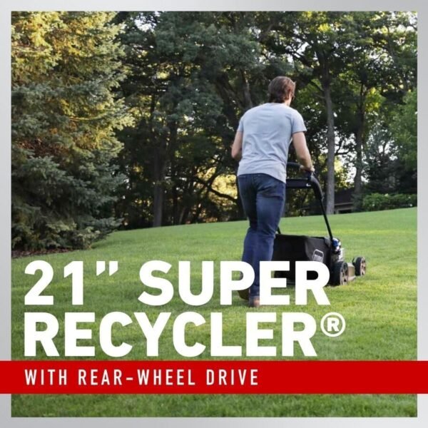 21 in. Super Recycler Personal Pace SmartStow 190cc Briggs&Stratton Electric Start Self Propelled Walk Behind Lawn Mower