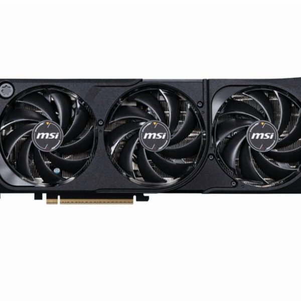 MSI GeForce RTX 5070 Ti 16G SHADOW 3X OC – Graphics card – GeForce RTX 5070 Ti – 16 GB GDDR7 – PCI Express 5.0 – 3 x DisplayPort, HDMI