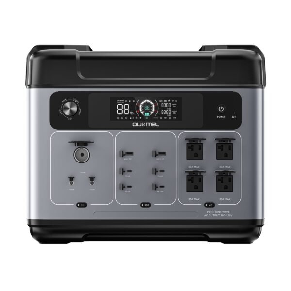 OUKITEL P2001 Plus Portable Power Station 2400W/2048Wh