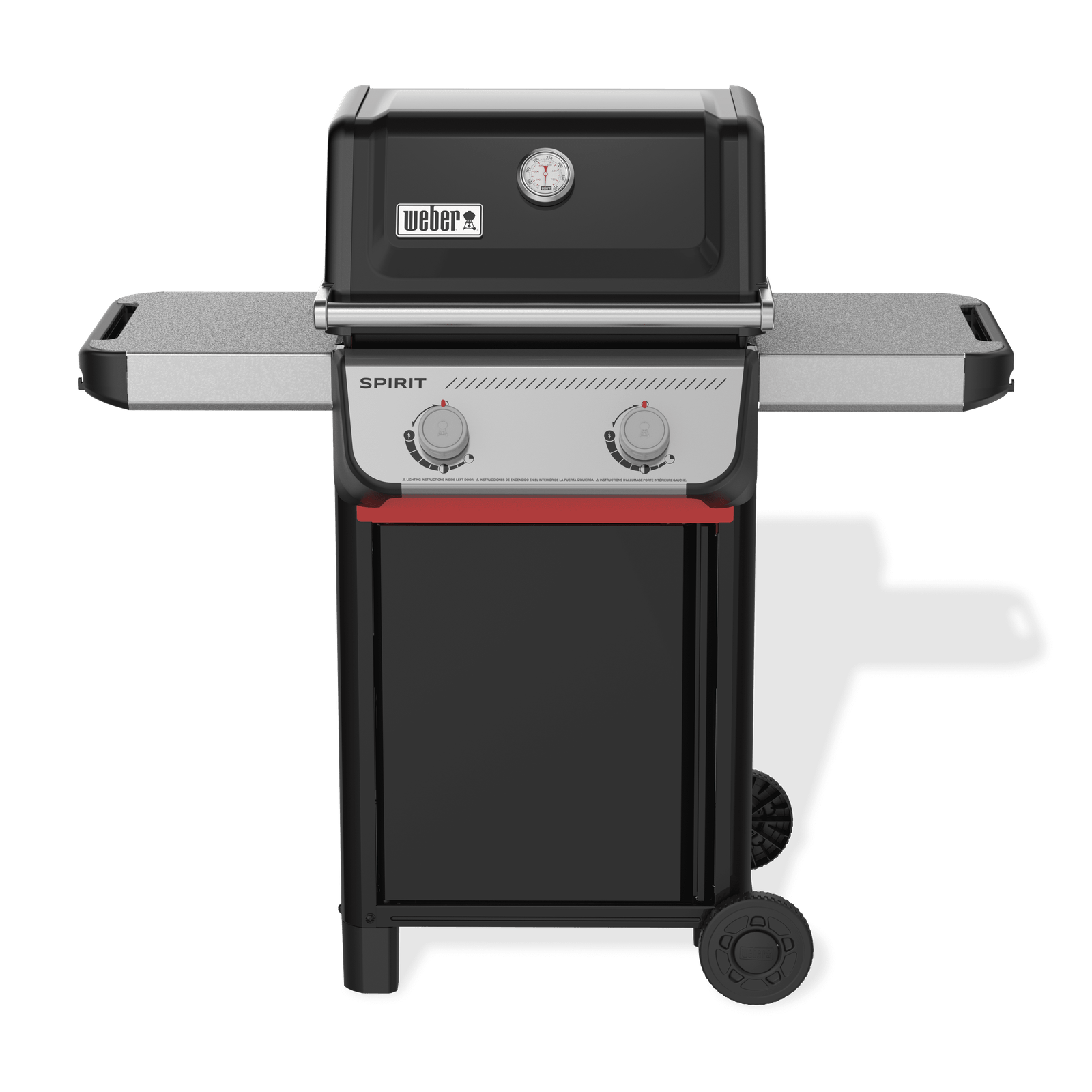 Weber Spirit E-210 Liquid Propane Gas Grill - 2 Burners, Black