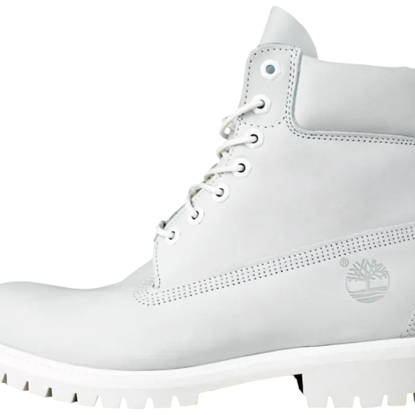 Premium 6 Inch Boots White