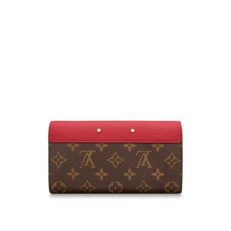 Louis Vuitton PALLAS WALLET Cerise Red