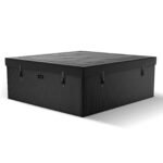 Wave Garda | 4-Person Eco Foam Hot Tub | Integrated Heater | Charcoal Black