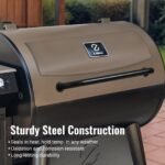 Z GRILLS Backyard Warrior 697 sq.in 8-in-1 Wood Pellet Grill Smoker with PID V3.0 Technology, LCD Screen, Meat Probes and Rain Cover