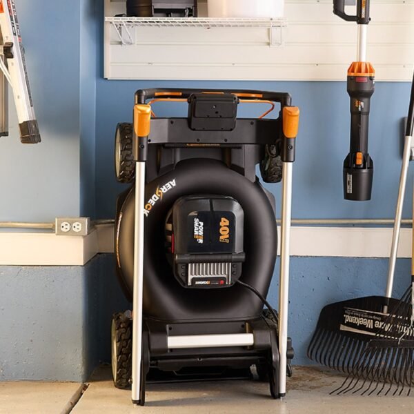 Worx Nitro WG760 40V 21" Cordless Self-Propelled Lawn Mower with Brushless Motor (Batteries & Charger Included)