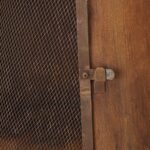 Sunnydaze 70" Rust Patina Finish Steel Wood-Burning Chiminea with Spark Screen