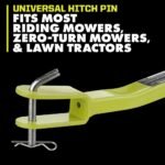 Brushless 80V Hp 46-Inch Cordless Lawn Tractor Battery Powered