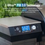 Z GRILLS Backyard Warrior 697 sq.in 8-in-1 Wood Pellet Grill Smoker with PID V3.0 Technology, LCD Screen, Meat Probes and Rain Cover