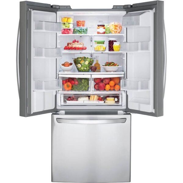 LG LFDS22520S 22 Cu. Ft. Stainless French Door Refrigerator