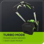 Greenworks 60V 25" Cordless Brushless Self-Propelled Mower + Two (2) 4.0Ah Batteries & Dual Port Charger