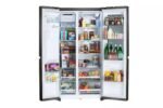 LG LRSOS2706D 27 Cu. Ft. Black Stainless Steel Side-by-Side Smart Refrigerator