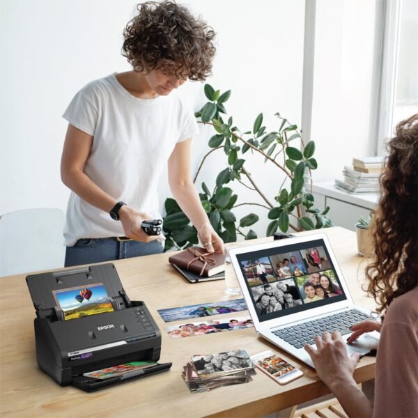 Epson FastFoto FF-680W Wireless High-speed Photo and Document Scanning System