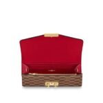 Louis Vuitton CROISETTE CHAIN WALLET Scarlet Red