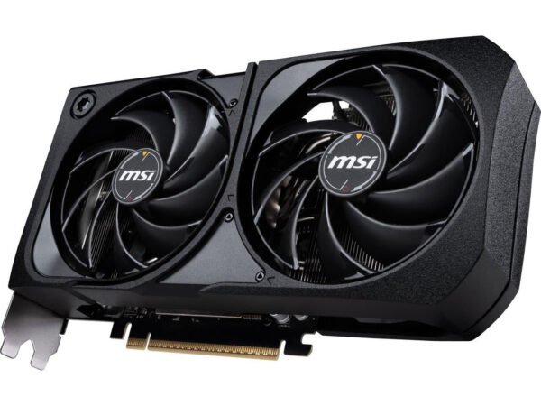 MSI GeForce RTX 5070 12G SHADOW 2X OC Graphics Card, 12GB GDDR7, DPx3, HDMIx1, DLSS 4