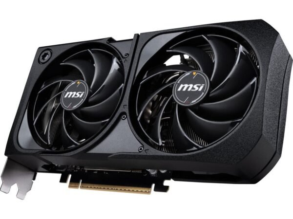 MSI GeForce RTX 5070 12G SHADOW 2X OC Graphics Card, 12GB GDDR7, DPx3, HDMIx1, DLSS 4