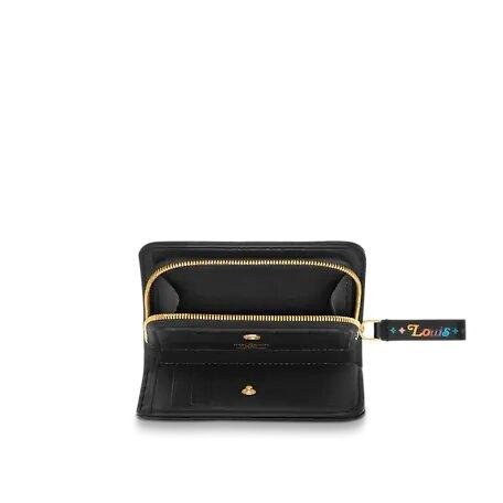 Louis Vuitton NEW WAVE ZIPPED COMPACT WALLET