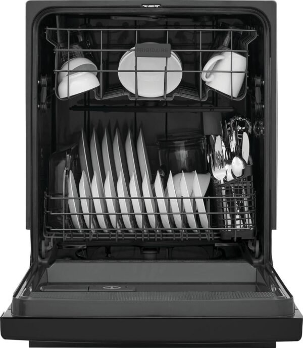 Frigidaire 24" Built-In Dishwasher, Front Control, Black