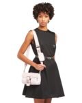 Prada Pocket Nylon and Brushed Leather Bag